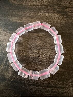 Rose Quartz Bracelet..